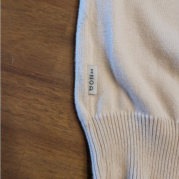 🧶 Izod Men’s Tan Argyle Diamond Knit Sweater – Size L – 100% Cotton – EUC - Picture 6 of 7